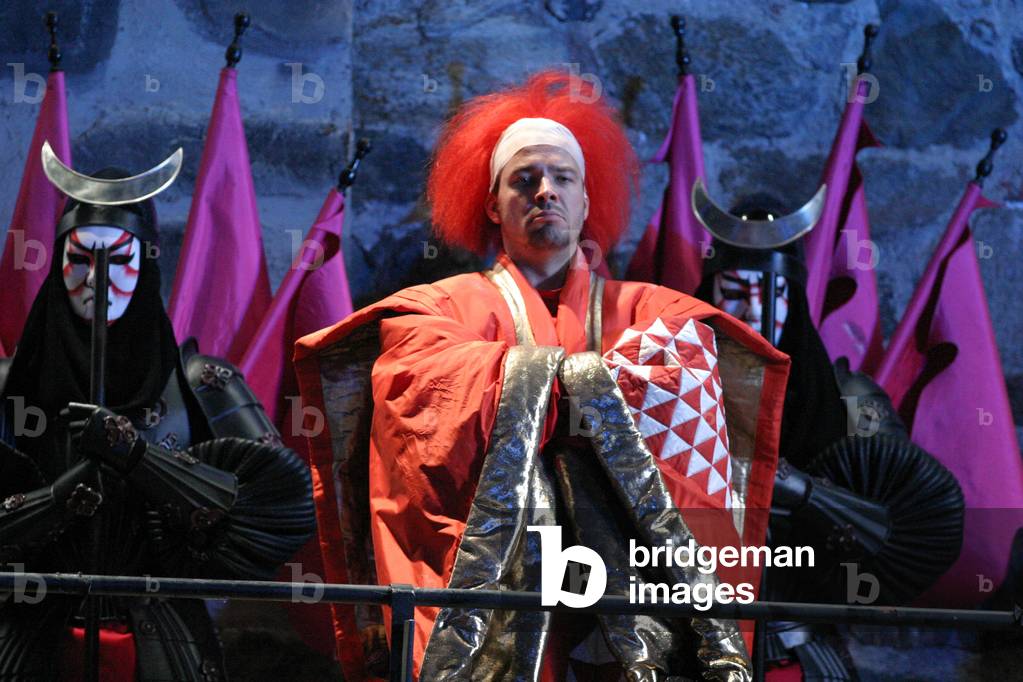 Giacomo Puccini 's 3-act opera Turandot - performed at Savonlinna Opera Festival, Finland, 2003