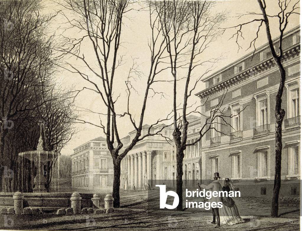 Prado Museum, 19th century (engraving)