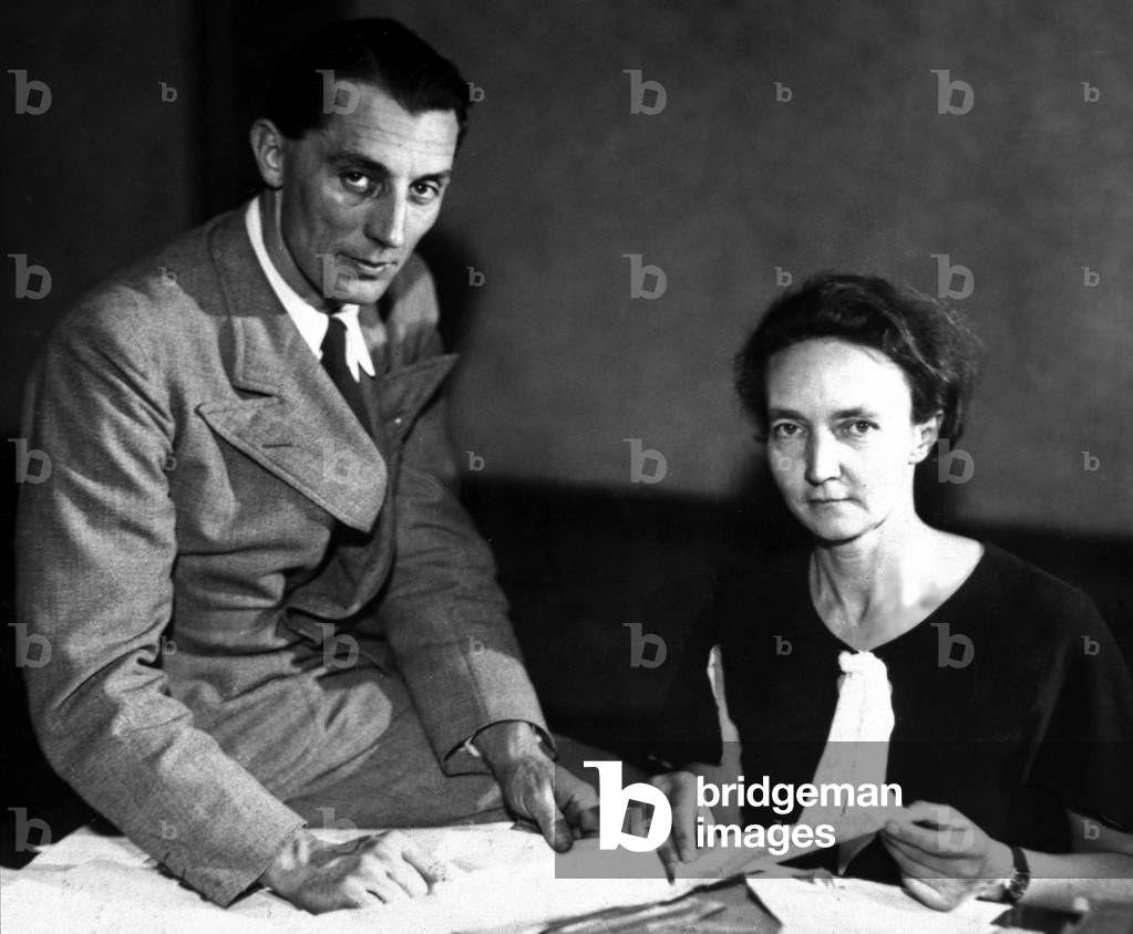Irene and Frederic Joliot-Curie