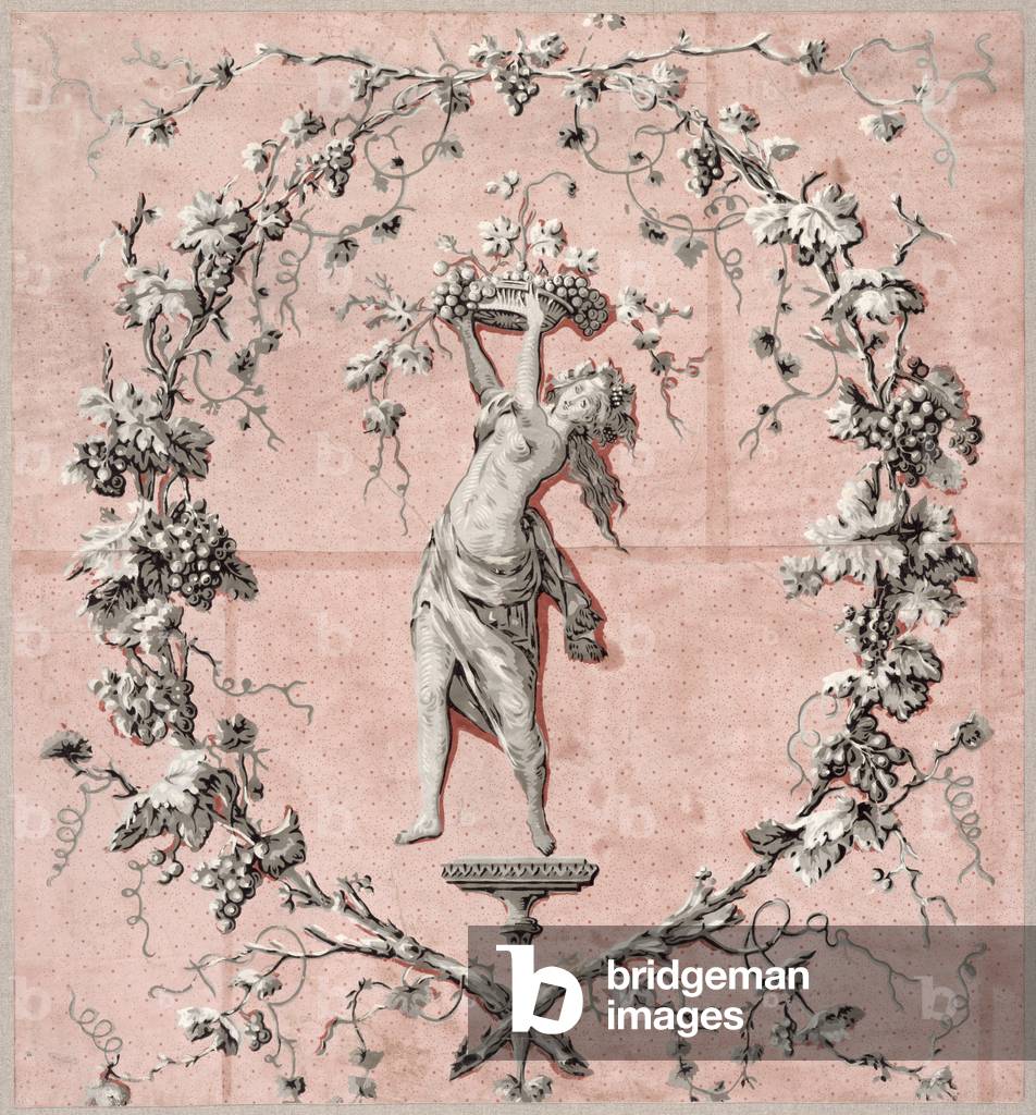 The Four Seasons: Autumn, c.1785 (wallpaper)