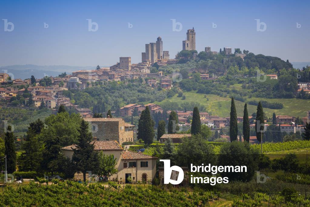 San Gimignano, Tuscany, Italy (photo)