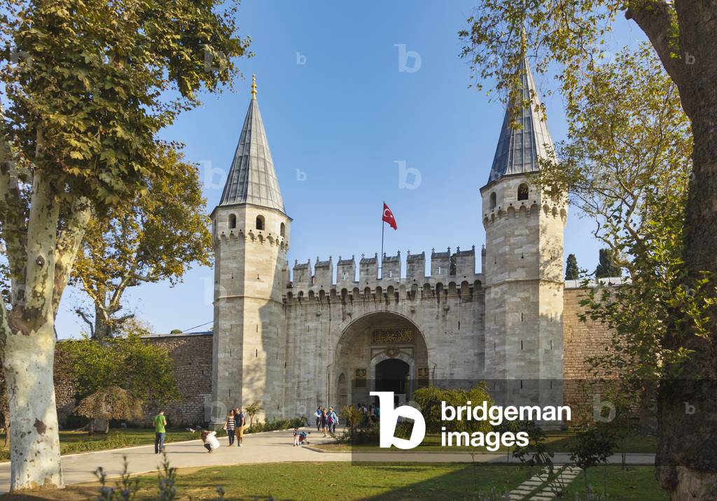 Topkapi Palace, Istanbul, Turkey, Gate of Salutation (photo)