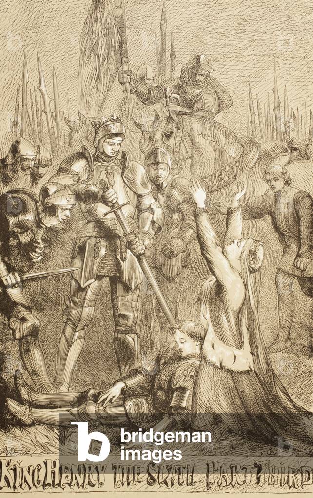Heinrich VI., Teil III, 1890 (litho)