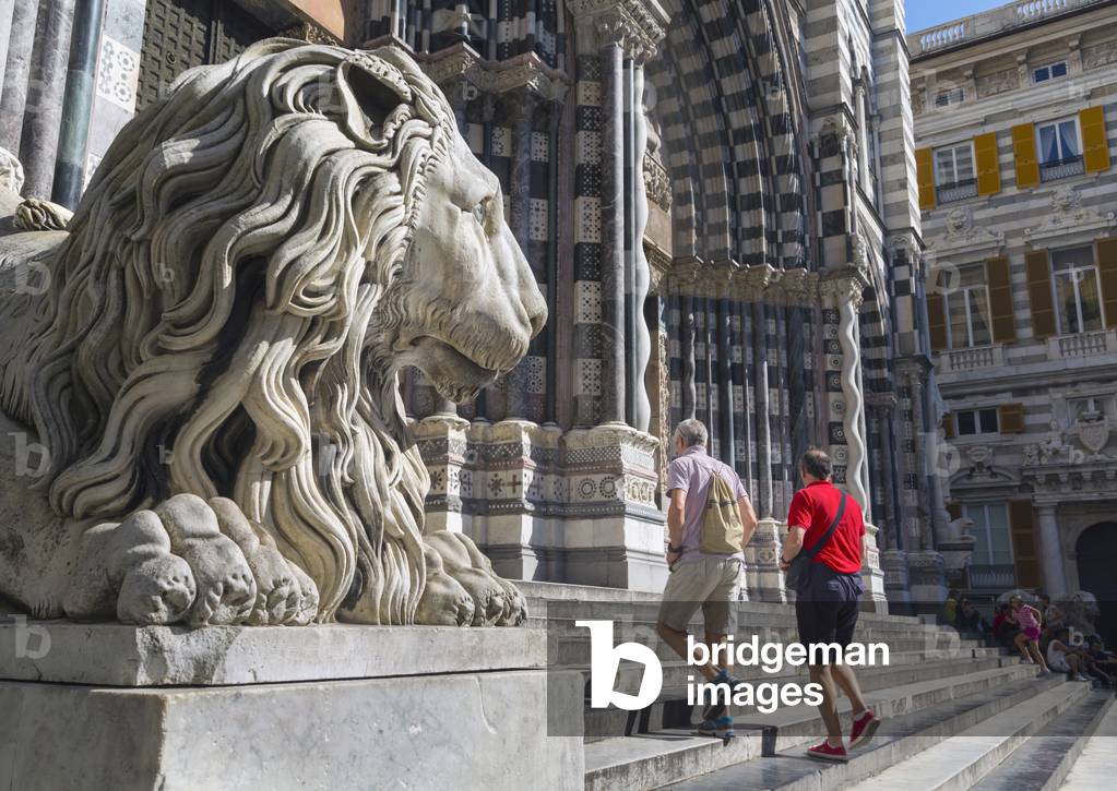 San Lorenzo cathedral, Genoa, Italy (photo)