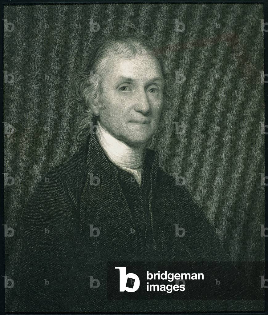 Joseph Priestley (1733-1804) from 'The Gallery of Portraits', published 1833 (gravure)