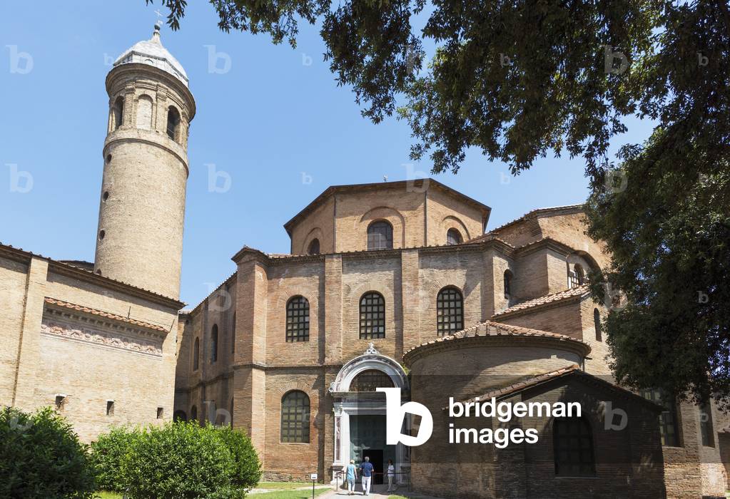 Entrance to San Vitale, Ravenna, Italy