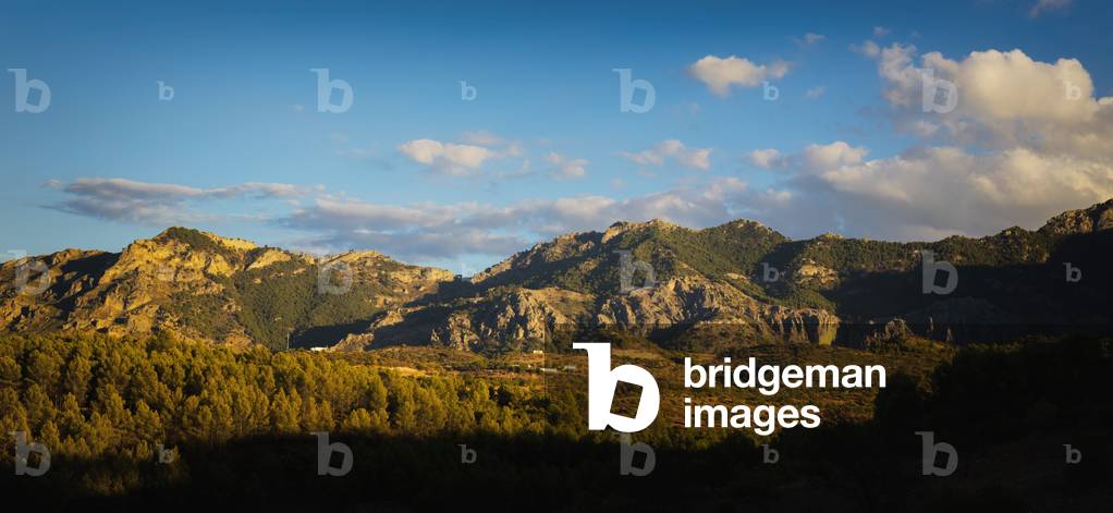 Area of Sierra de las Nieves Natural Park near Alozaina, Malaga Province, Andalusia, Southern Spain (photo)