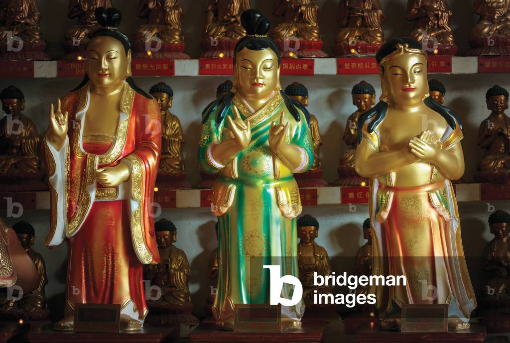 Hong Kong, China, Ten Thousand Buddhas Monastery (photo)