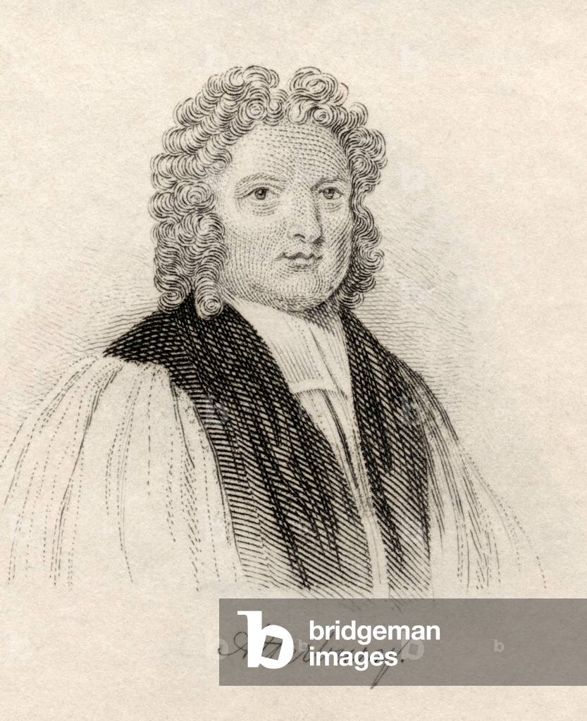 Image de Estampe représentant Francis Atterbury, 1825 par English School, b/w