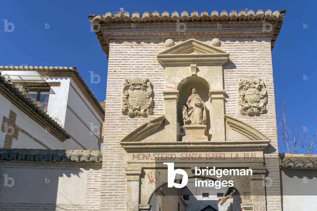 Granada, Spain. Monasterio Santa Isabel la Real.