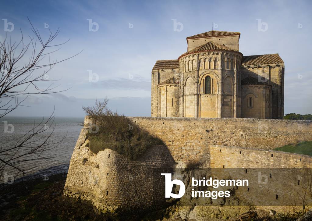 Sainte-Radegonde church, Talmont-sur-Gironde, France