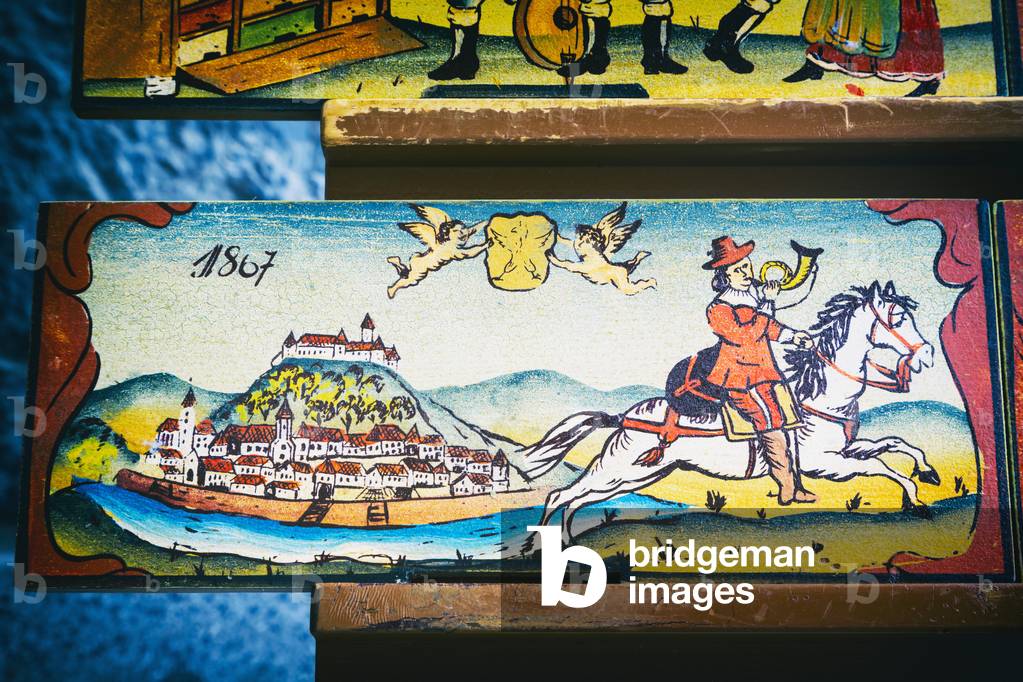 Beehive panels, Slovenia (photo)