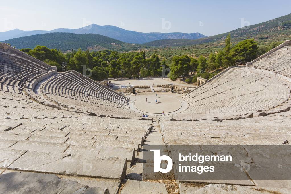 Epidaurus, Greece.  The theatre. (photo)