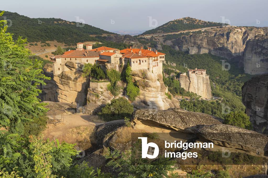 Holy Monastery of Varlaam, or Monastery of All Saints Varlaam, dating from the 16th century, Meteora, Thessaly, Greece (photo)