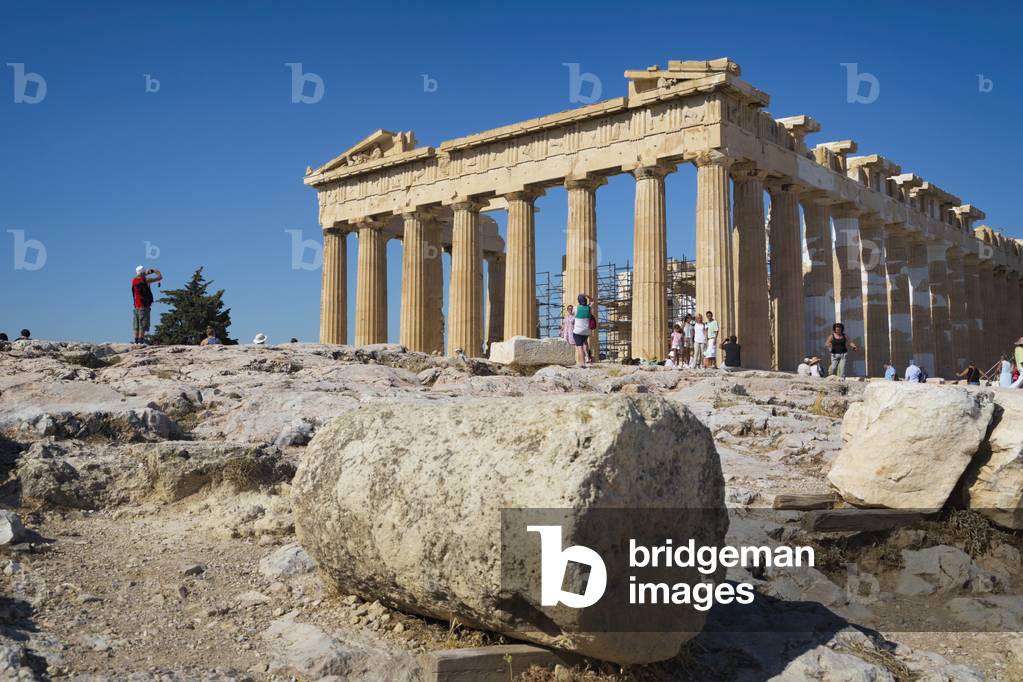 Athens, Greece.  The Parthenon on the Acropolis. (photo)