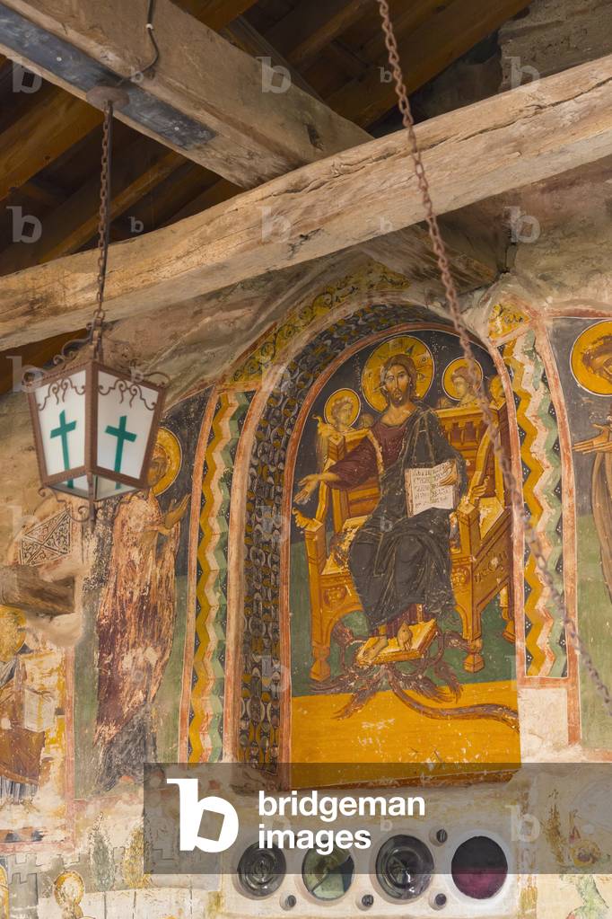 The Monastery of the Transfiguration or The Great Meteora, also known as The Holy Monastery of Great Meteoron, founded in the 14th century, Meteora, Thessaly, Greece (photo)