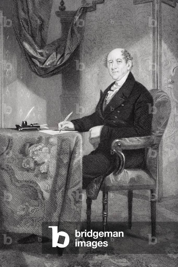 Image de Estampe représentant Rufus King (1755-1827) (litho), 19th Siècle par Alonzo Chappel