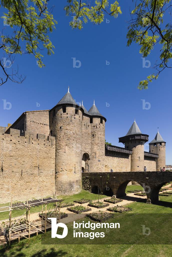 Carcassonne, France. Le Chateau (photo)