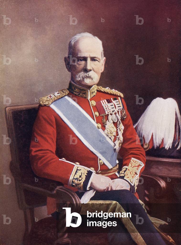 Feldmaresciallo Frederick Sleigh Roberts, da 'Sud Africa e il Transvaal War ', di Louis Creswicke, pubblicato 