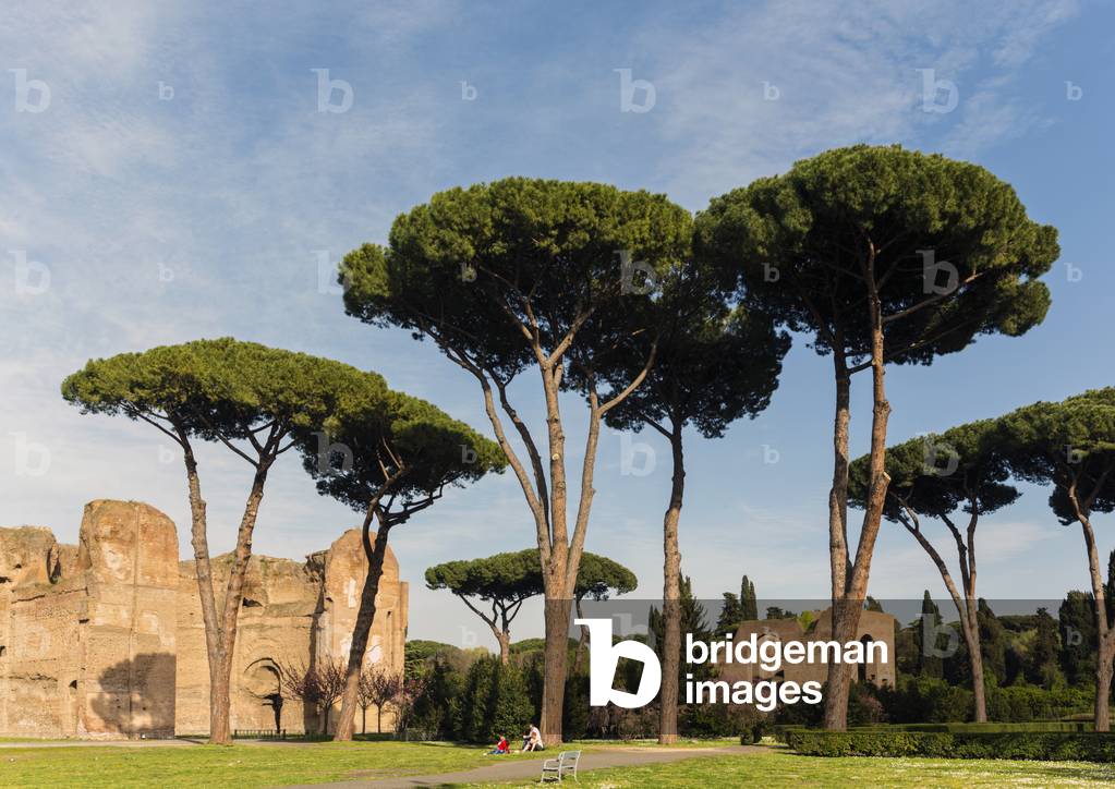 Baths of Caracalla, Rome, Italy (photo)