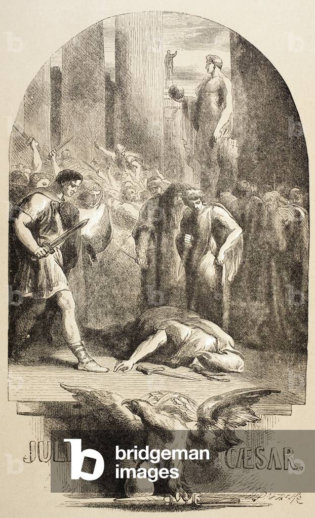 Julius Cäsar, 1890 (litho)