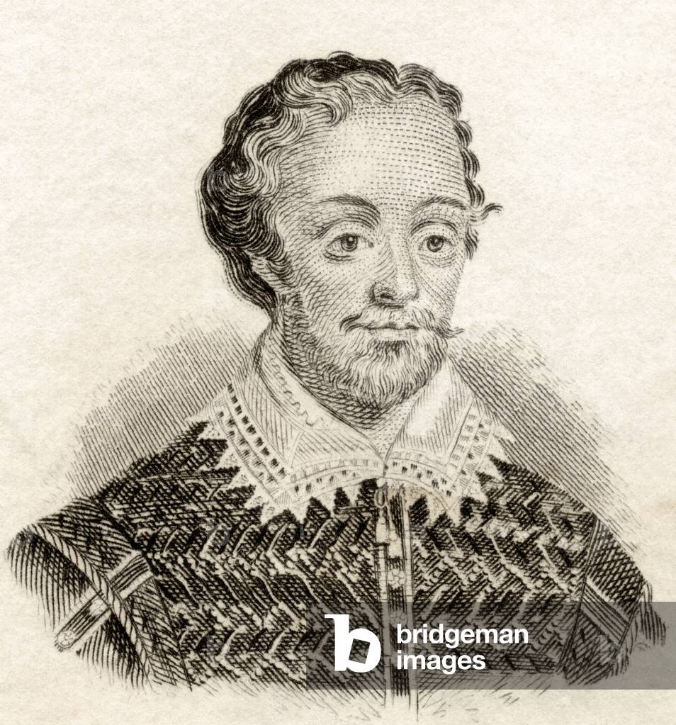 Edmund Spenser, aus 'Crabb's Historical Dictionary', veröffentlicht 1825 (Litho)