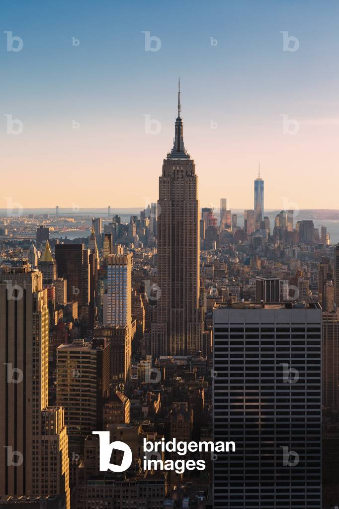 Empire State building, New York City, USA  (photo)