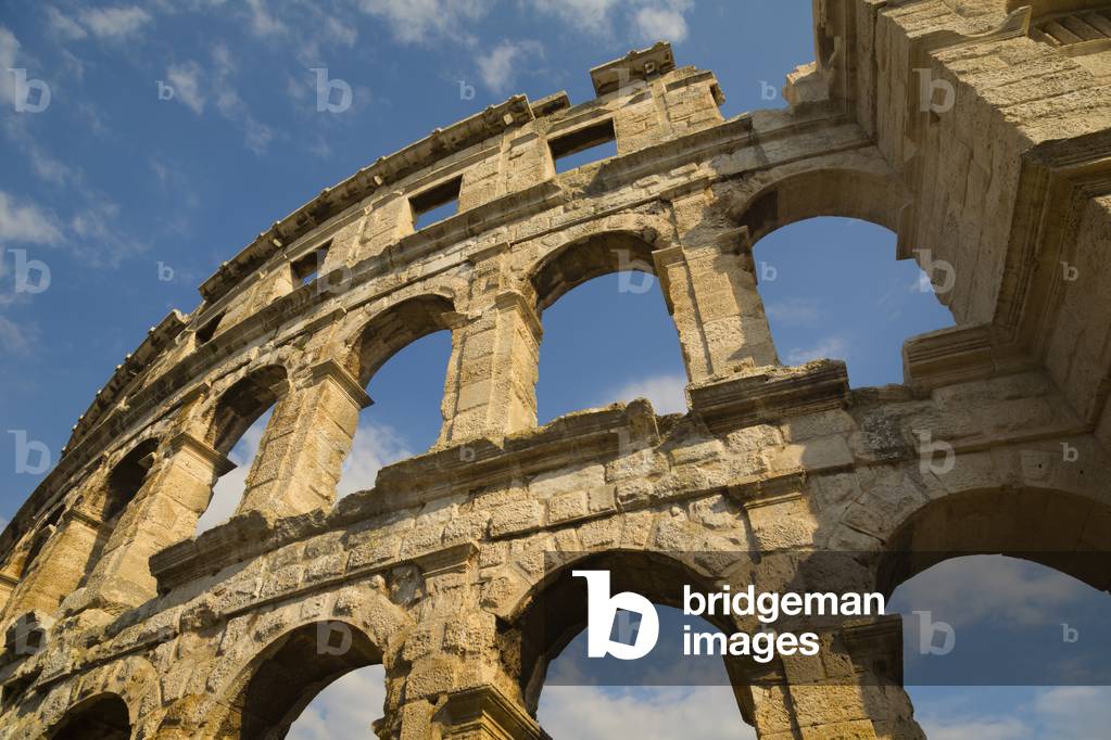 The Roman amphitheatre, Pula, Istria County, Croatia (photo)