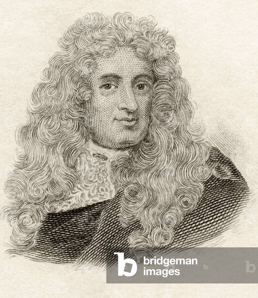 Baron Samuel von Pufendorf, aus 'Crabb's Historical Dictionary', veröffentlicht 1825 (Litho)