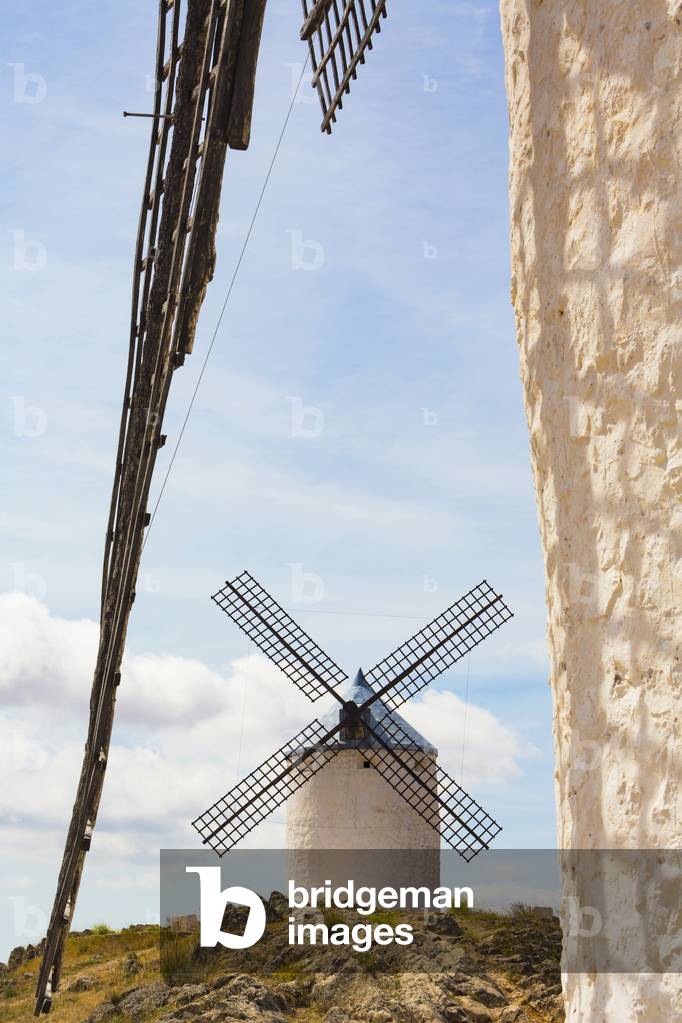 Windmills, Consuegra, Spain. (photo)