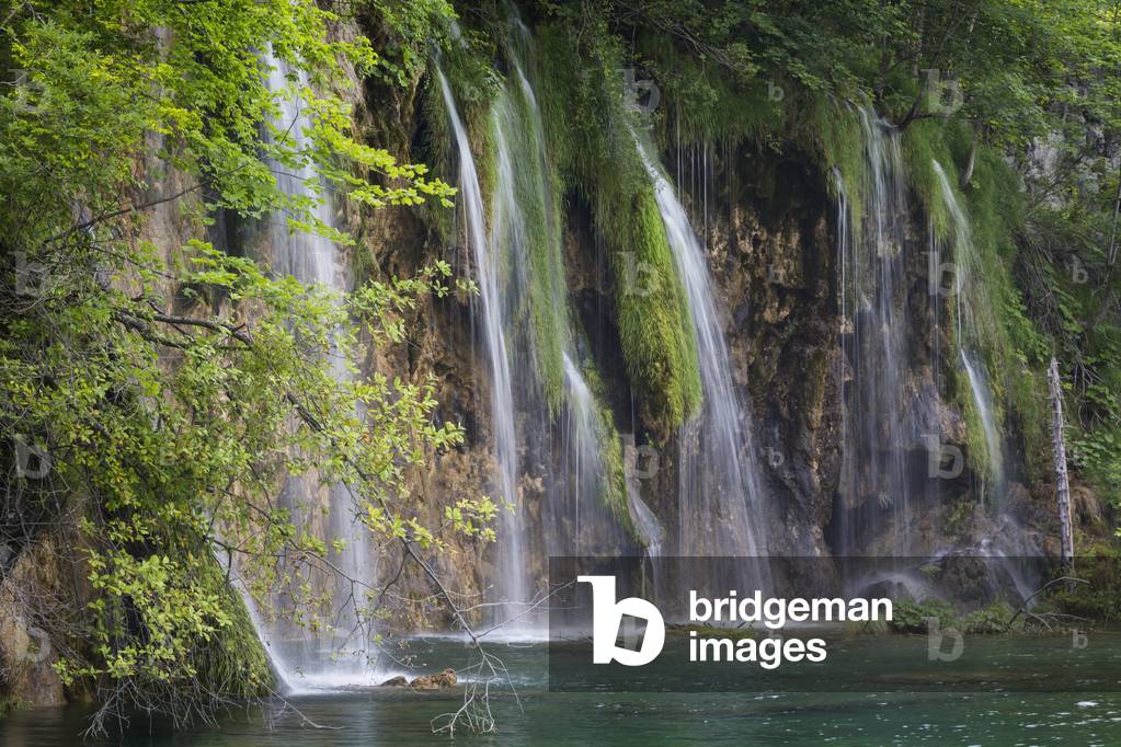 Waterfalls within the park, Plitvice Lakes National Park, Lika-Senj County & Karlovac County, Croatia (photo)