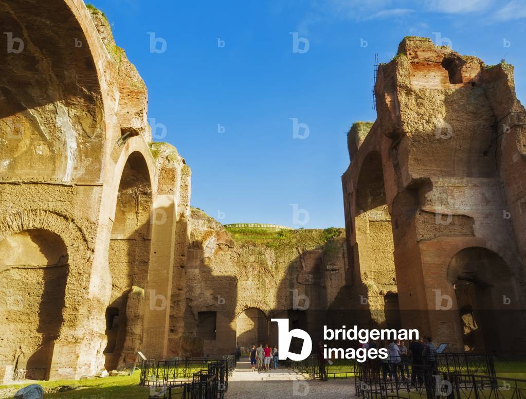 Terme di Caracalla, or Baths of Caracalla dating from the 3rd century AD, Rome, Italy (photo)