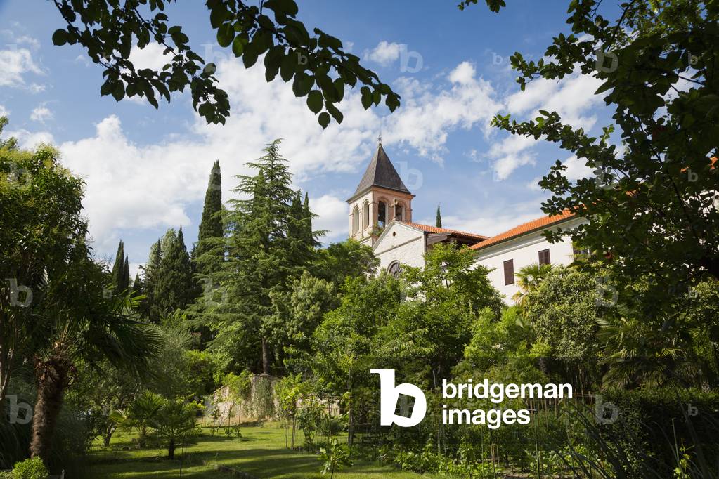 The Visovac Monastery, Krka National Park, Nacionalni park Krka, Dalmatia, Croatia (photo)
