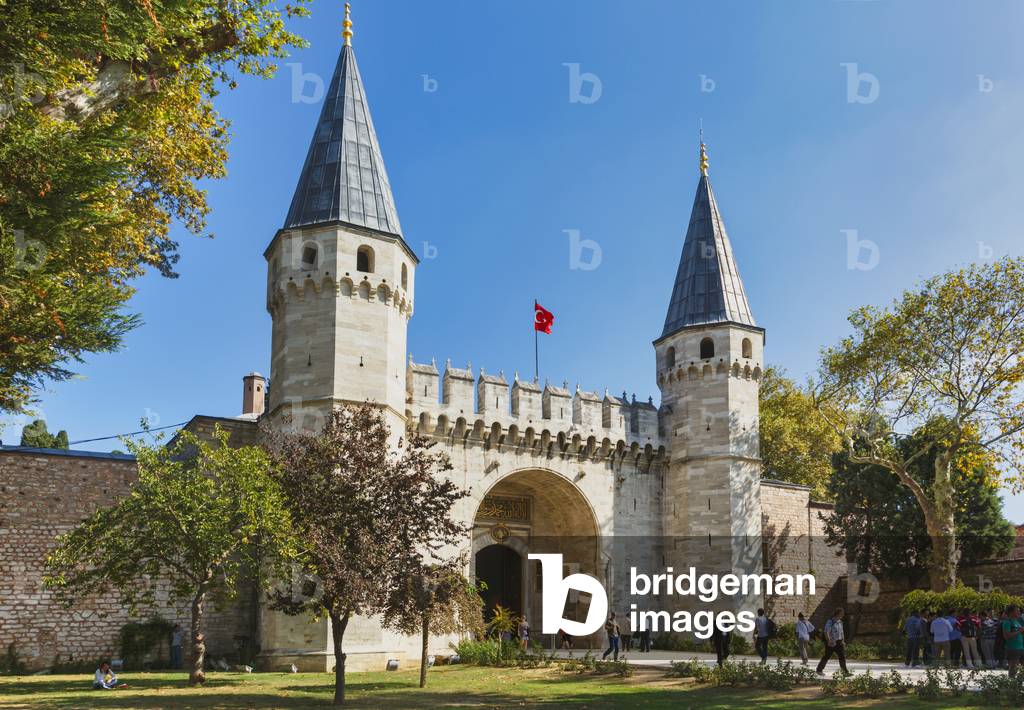 Topkapi Palace, Istanbul, Turkey, Gate of Salutation (photo)