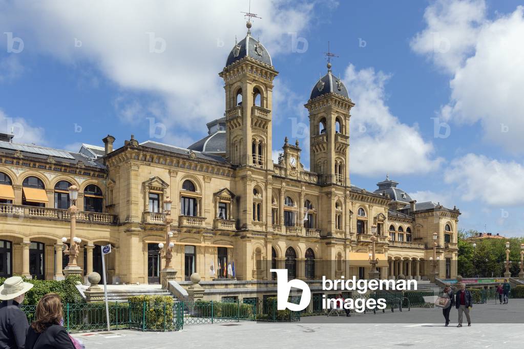 Town Hall, San Sebastian, Gipuzkoa Province, Basque Country, Spain, 2019 (photo)