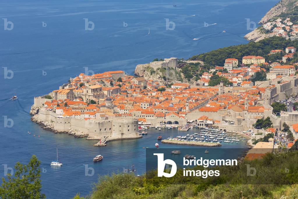View of the Old City, Dubrovnik, Croatia (photo)