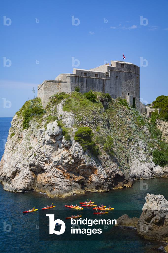 Fort Lovrijenac or St. Lawrence Fortress, Dubrovnik, Croatia (photo)
