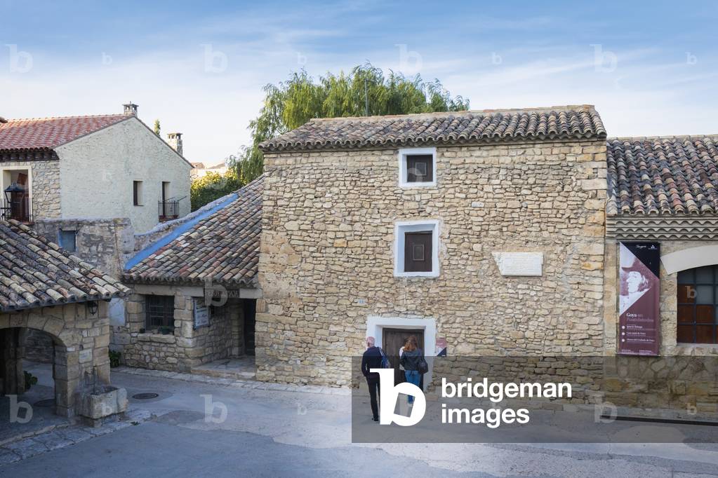 Birthplace of Francisco Goya, Fuendetodos, Zaragoza Province, Aragon, Spain (photo)