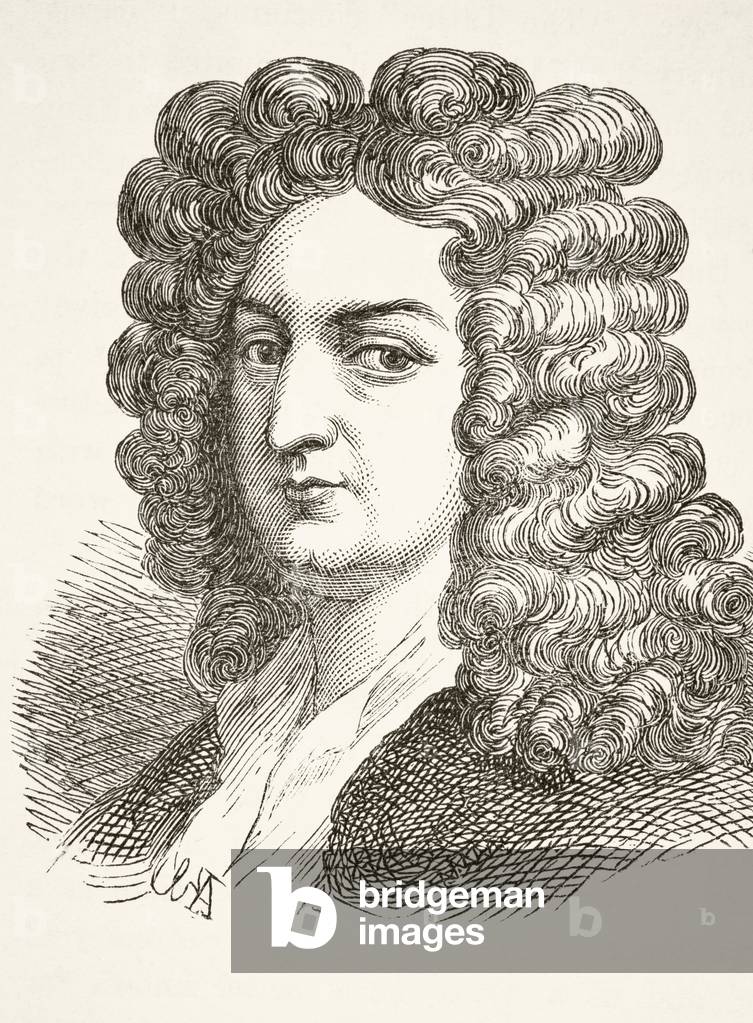 Immagine di Stampa "Joseph Addison", 19th Secolo di English School, b/w