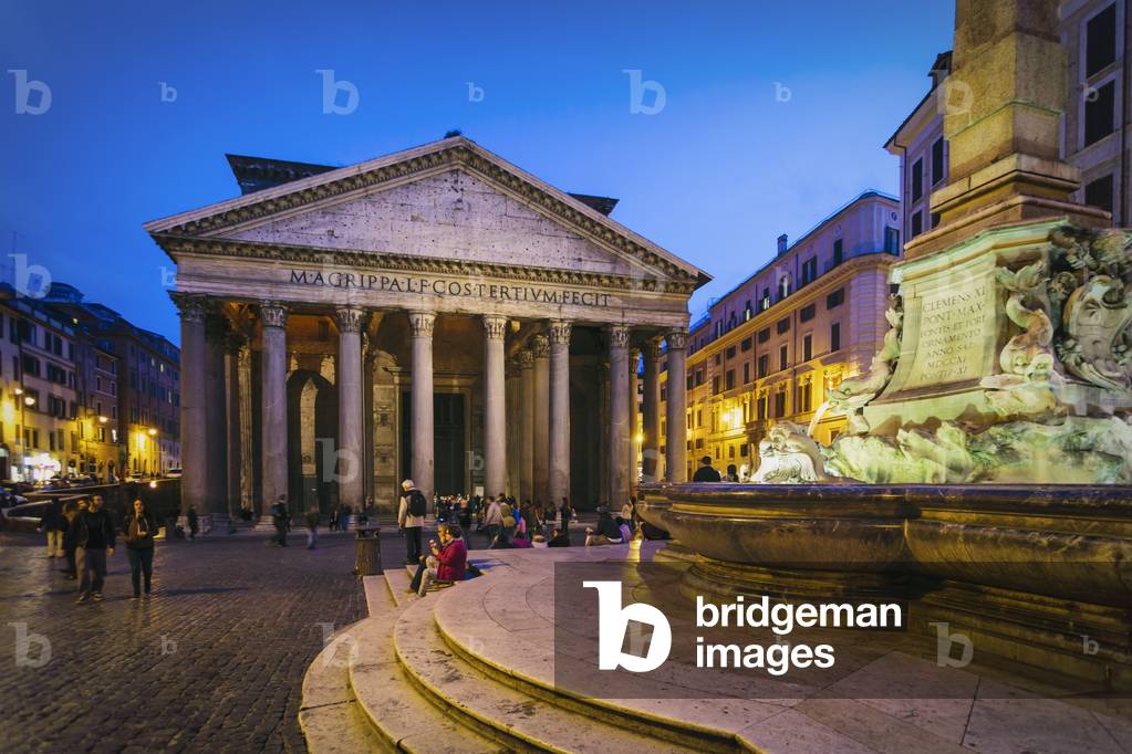 Rome, Italy. The Pantheon. (photo)