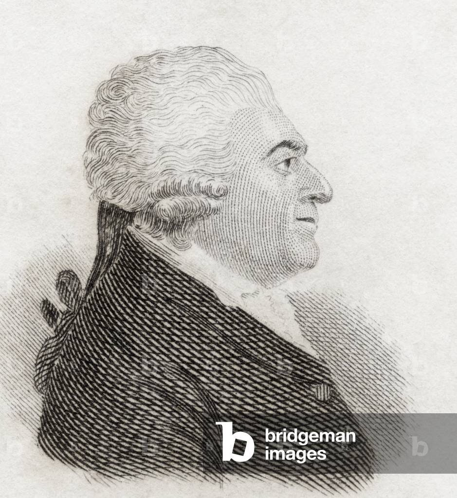 Professor James Beattie, 1825 (engraving)