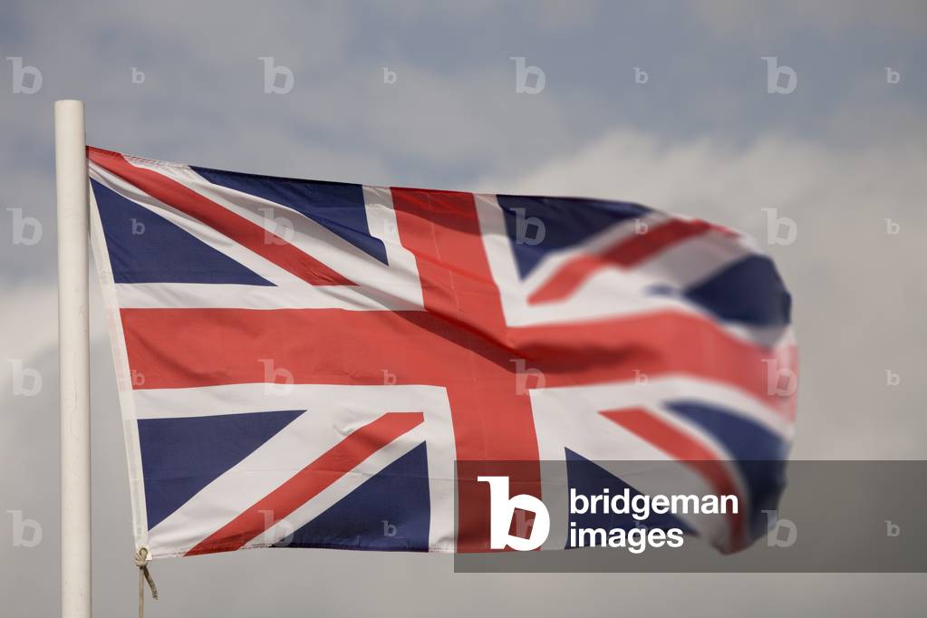 Union Jack flag of the United Kingdom of Great Britain and Northern Ireland