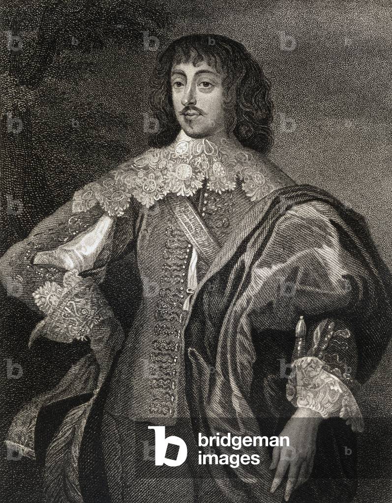 Image of Print depicting Portrait of William Villiers (1613-43) Viscount Grandison, 1823 by English Artist