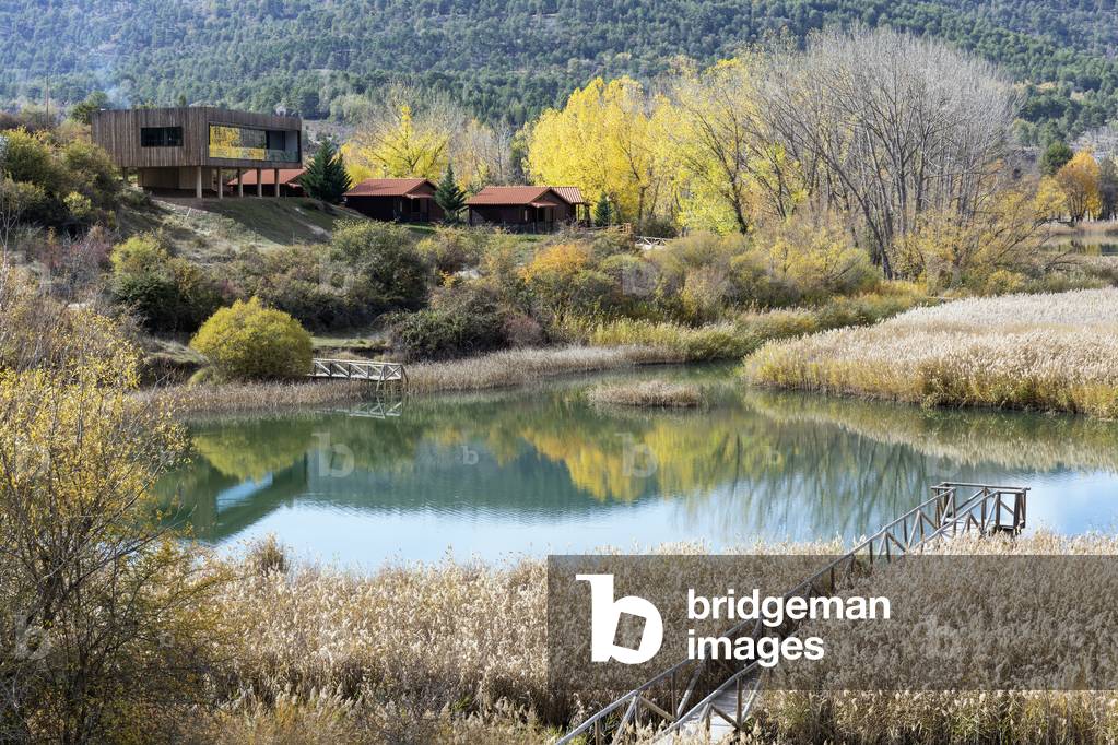 Laguna de Una, near the village of Una, Cuenca Province, Castilla la Mancha, Spain (photo)