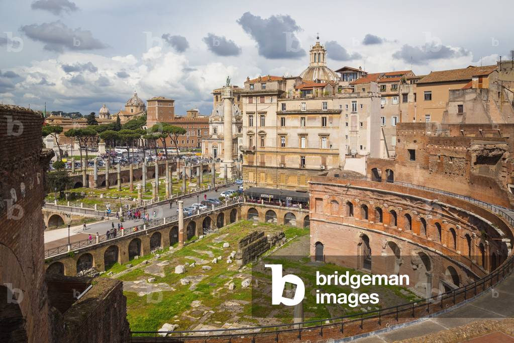 Trajan's forum, Rome, Italy