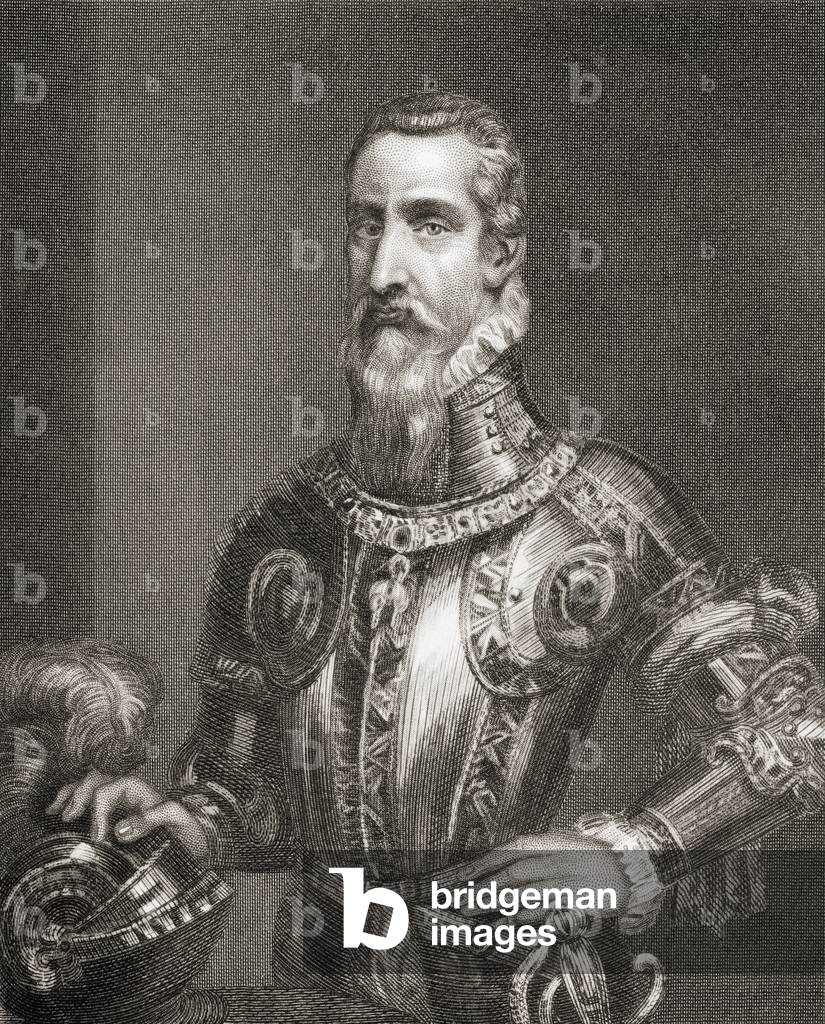 Fernando Alvarez de Toledo y Pimentel, da 'Storia del regno di Filippo II', pubblicato nel 1855 (lito)