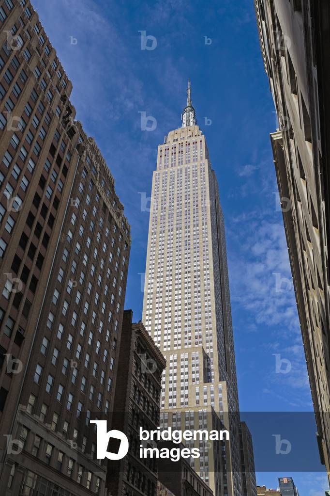 The Empire State Building skyscraper, New York City, New York State, United States of America (photo)
