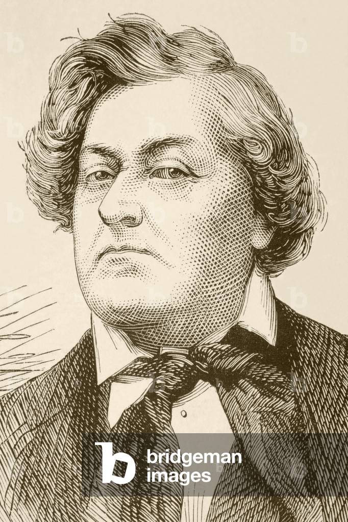 Image de Estampe représentant Frederick Lemaitre (lithol), 20th Siècle par English School, b/w