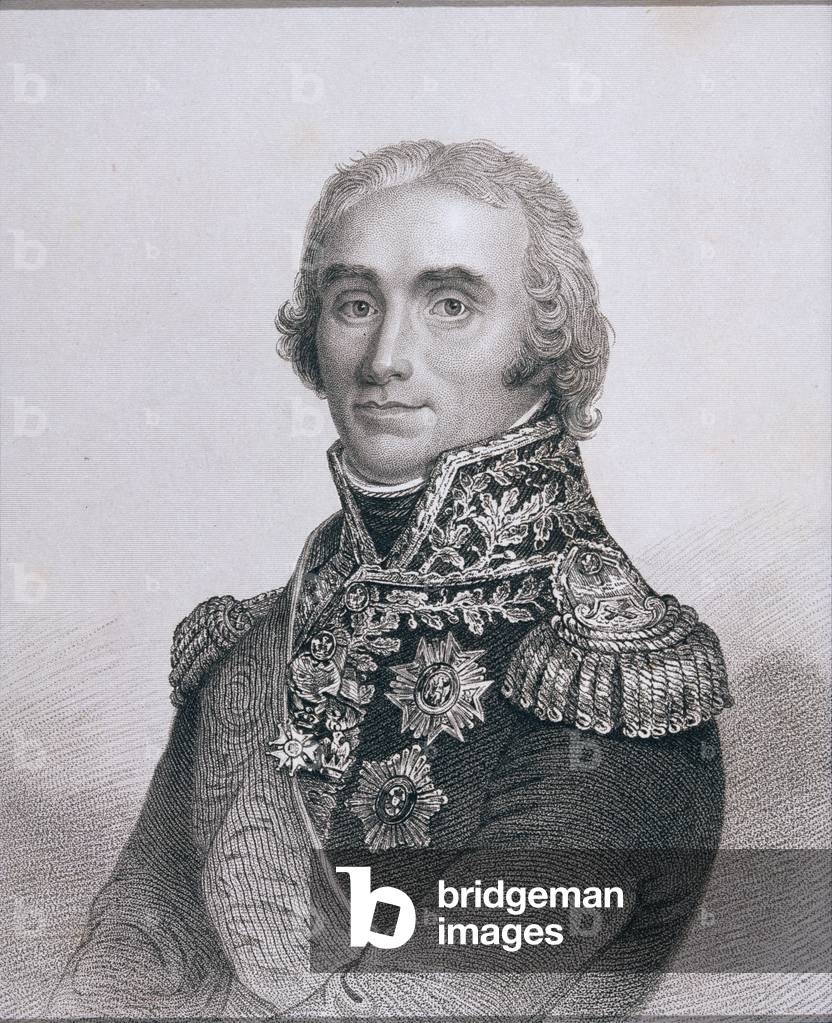 "Porträt von Andre Massena (1758-1817) Duc de Rivoli", 19. Jahrhundert von English School