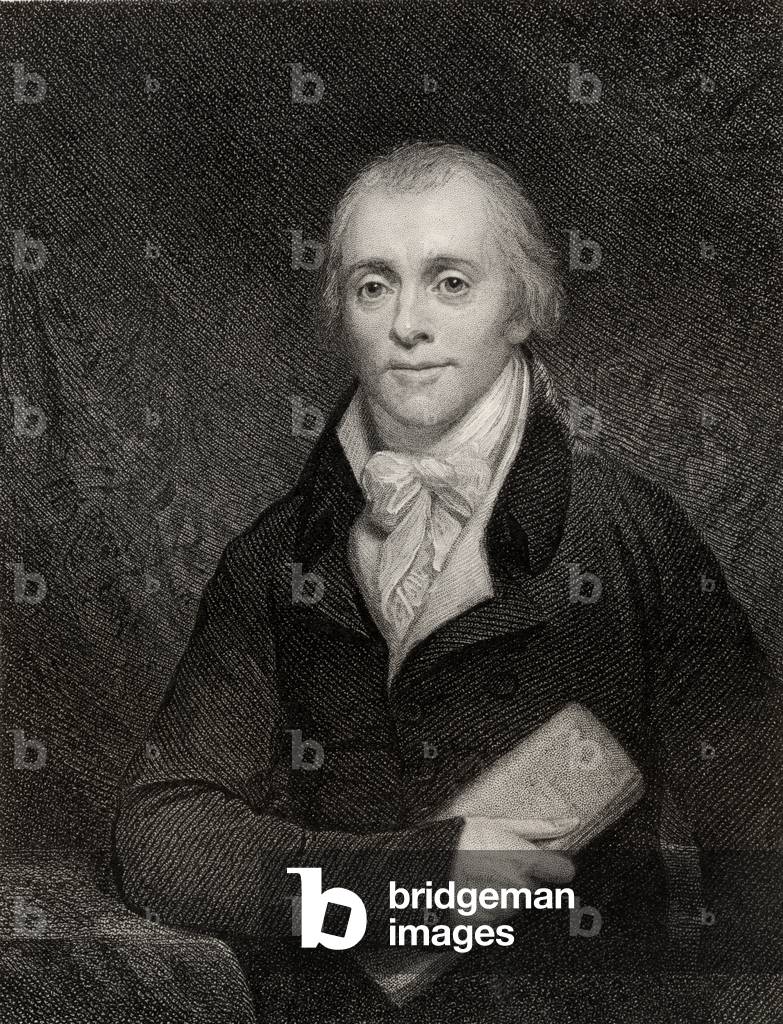 Spencer Perceval (1762-1812) (engraving) 19th by English Artist, b/w